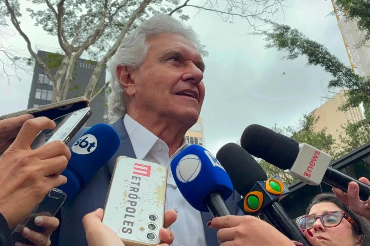 Caiado fala em fechar estatais e diz que PT entregou soberania ao PCC e CV