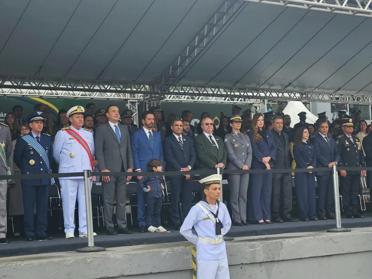 Em campanha, Tarcísio não vai a desfile de 7 de Setembro em São Paulo