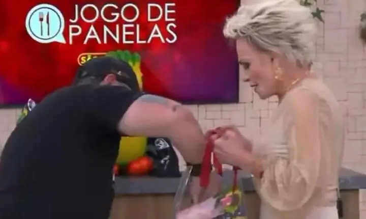 Ana Maria Braga dá bronca em convidado após ser chamada de senhora