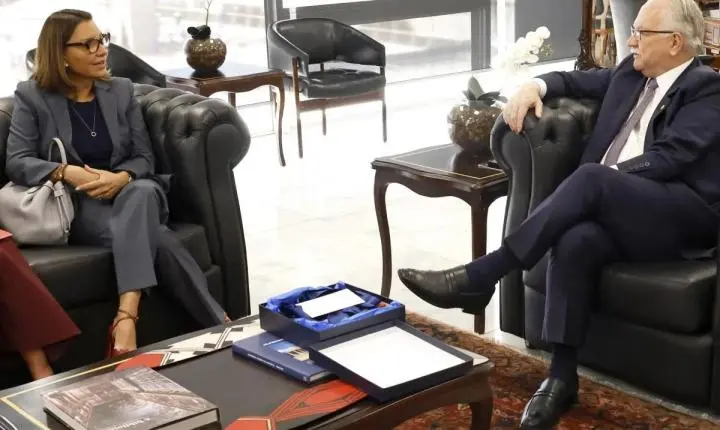 Janja visita Fachin no STF para discutir combate ao feminicídio