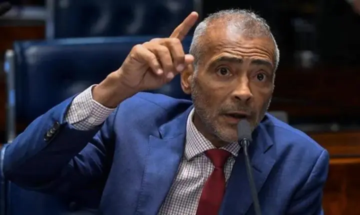Romário anuncia saída do PL e apoio à candidatura de Eduardo Paes no RJ